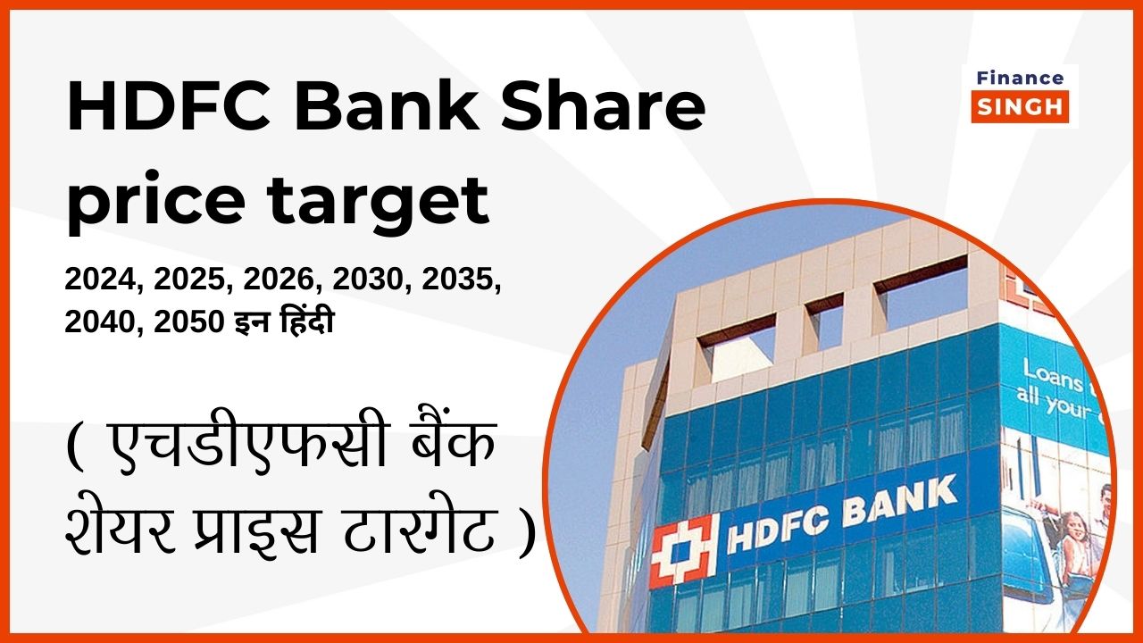 HDFC Bank Share Price Target 2024, 2025, 2026, 2030, 2040, 2050